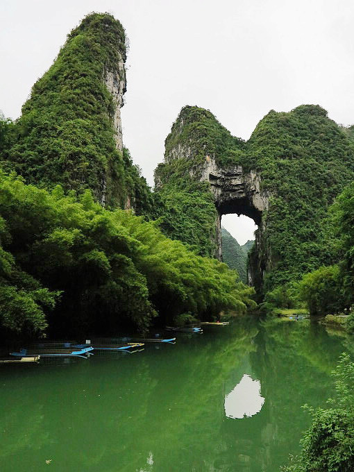 广西罗城仫佬族,剑江田园好风光(成龙湖 & 怀群天门景区)