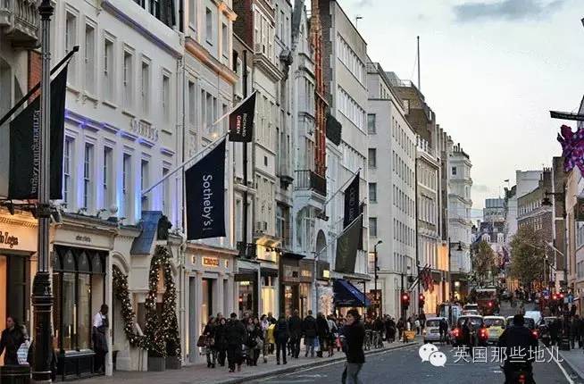 伦敦时尚潮地之邦德街bondstreet