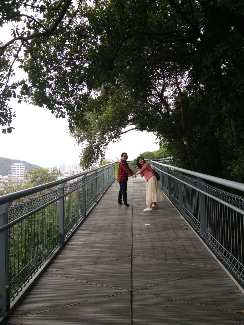 华盖山栈道         