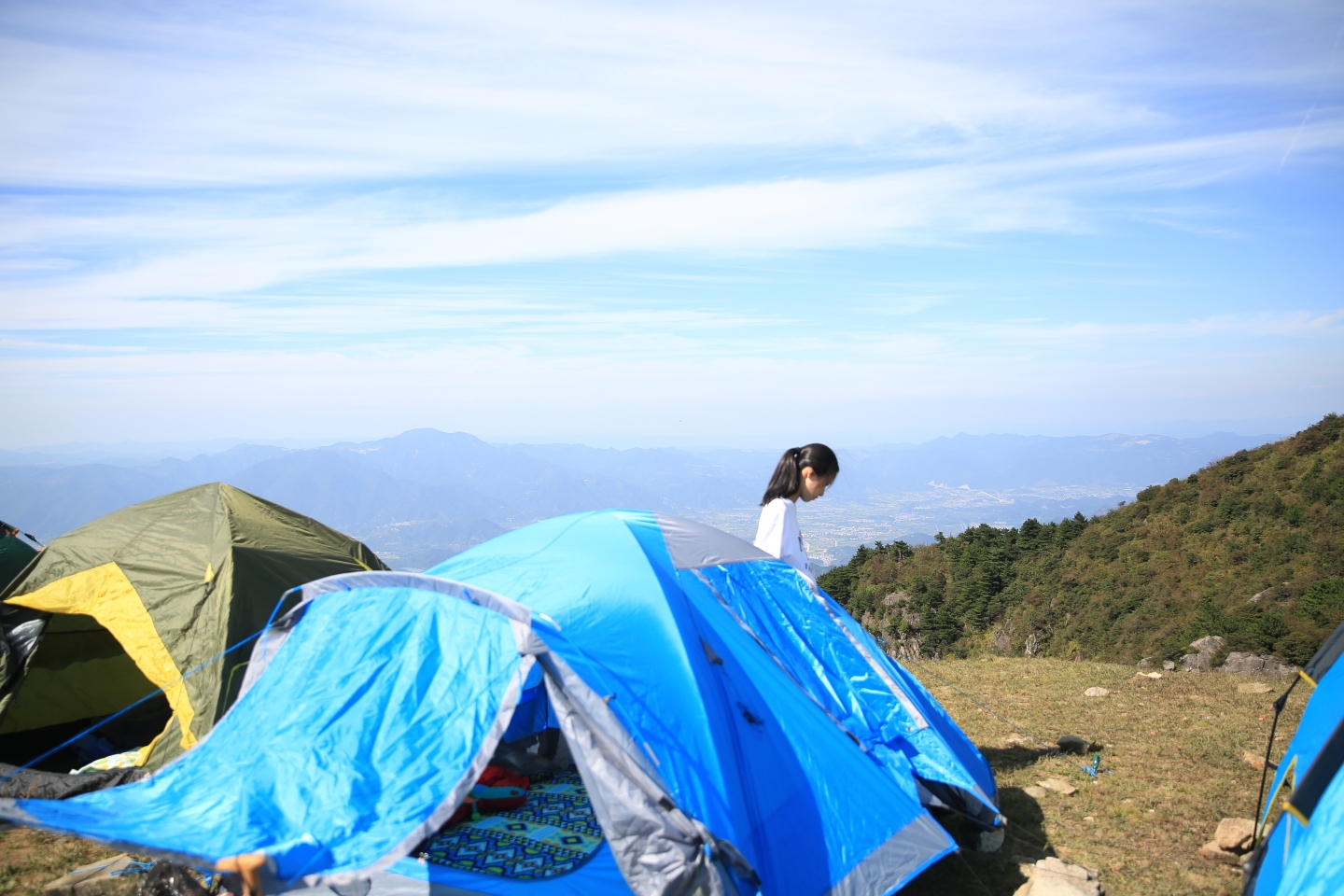 台州括苍山露营 烧烤 星空 完美 2018.10