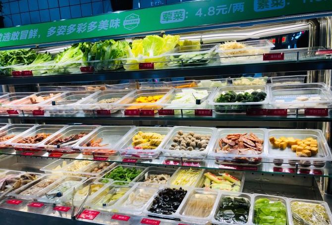 再也不用担心菜品不干净不卫生的事情.