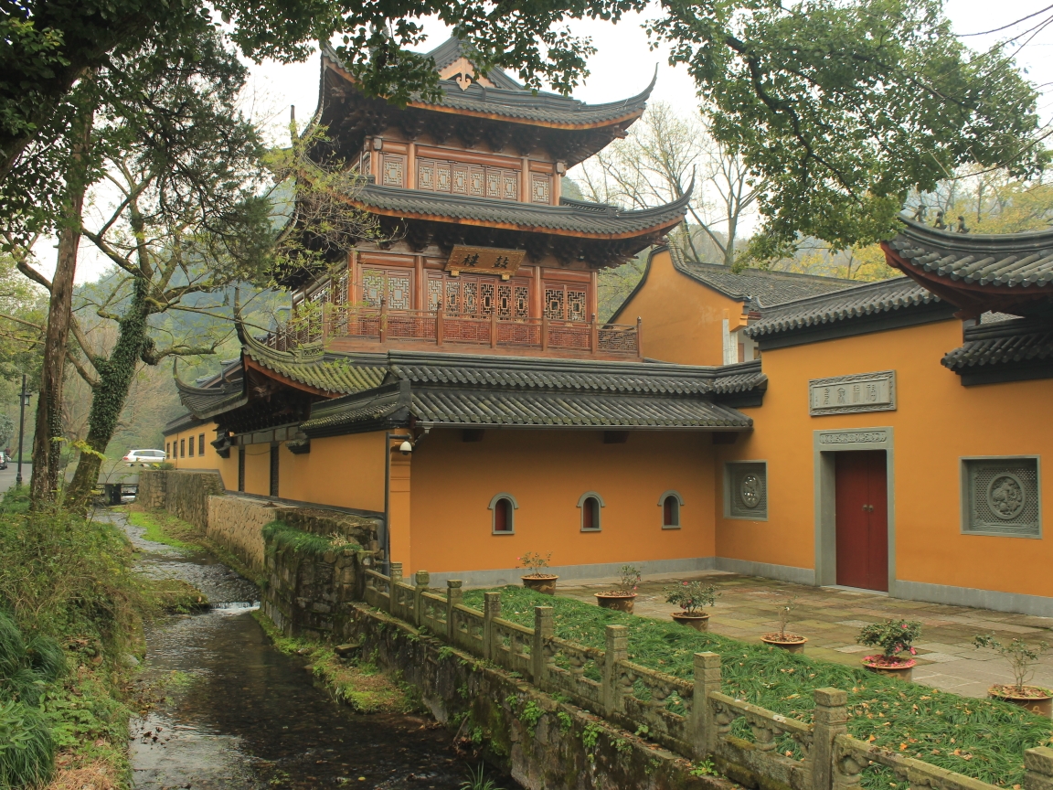 杭州的法镜寺(天竺寺)～很无聊的寺庙