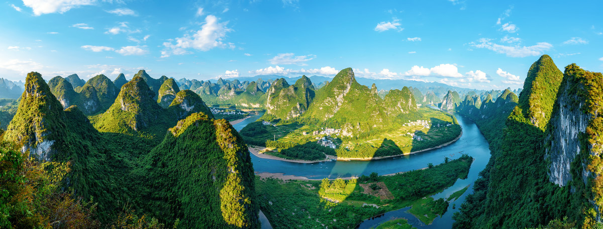 桂林接送 纯玩桂林相公山 千古情西街十里画廊一日游专线(网红景点