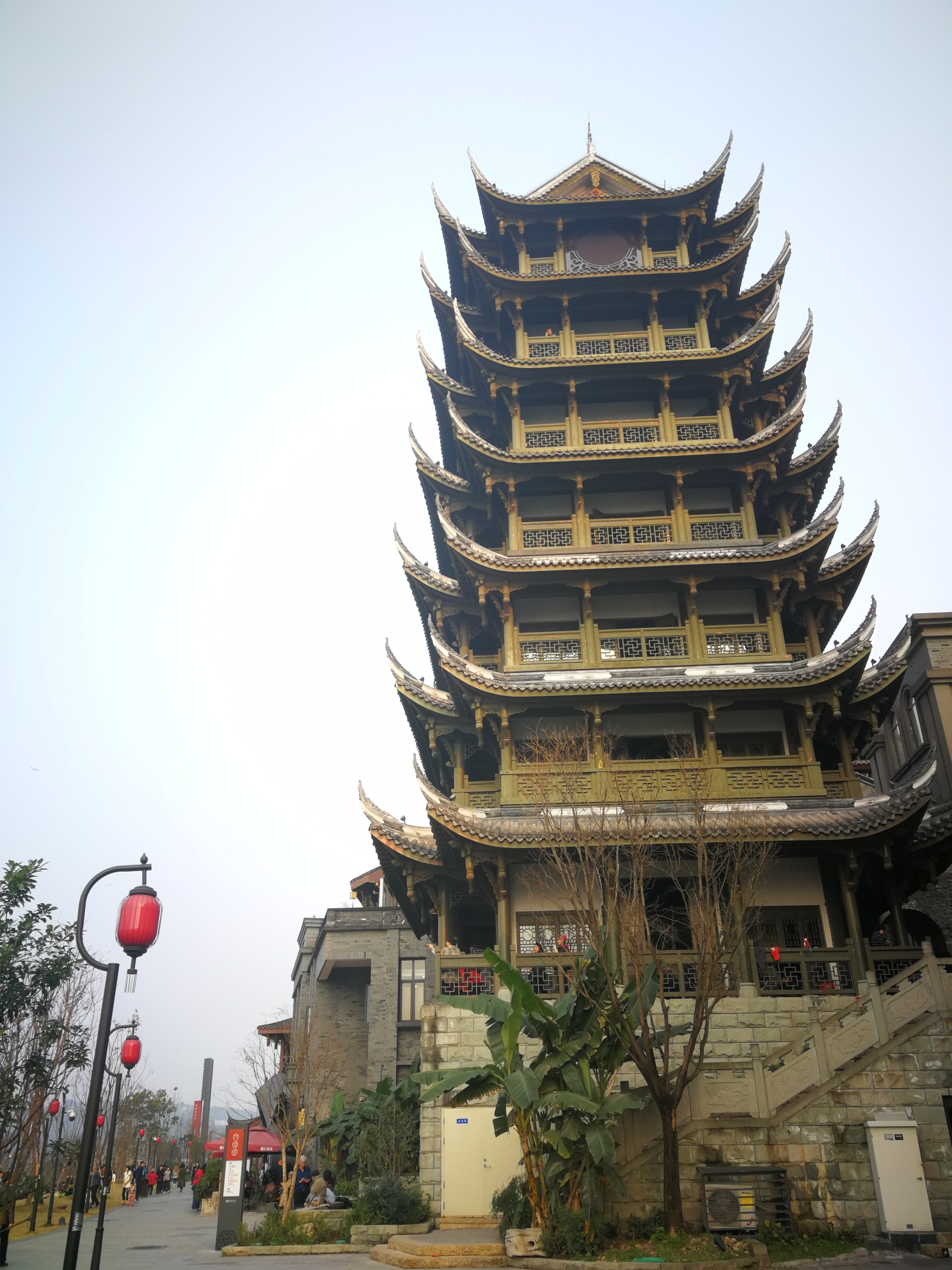 云篆山森林公园(樱花)西流沱小镇