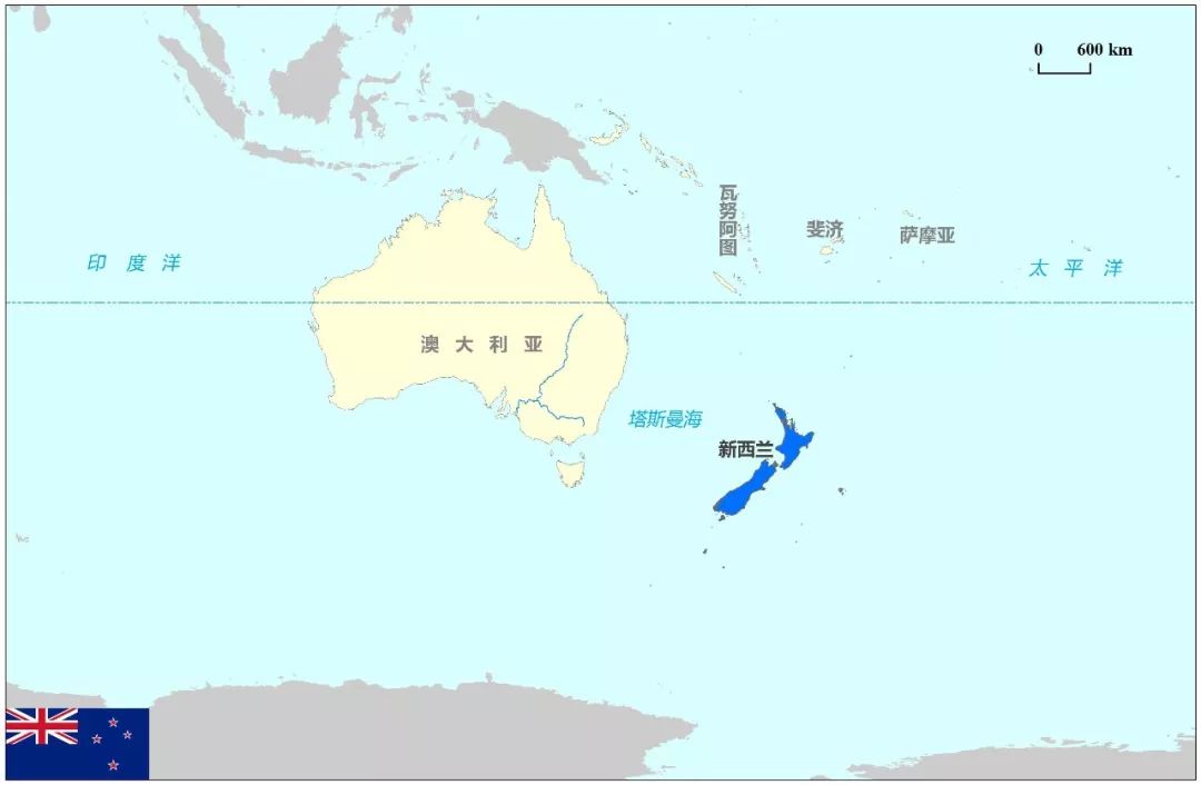 新西兰 自由行攻略  地理概况 新西兰在哪  新西兰是太平洋 波利尼