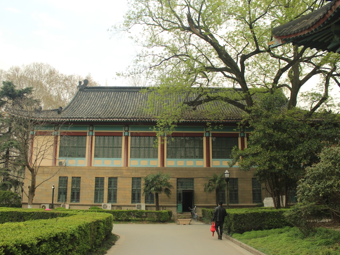 国内十大美丽大学之一的南京师范大学(随园校区)