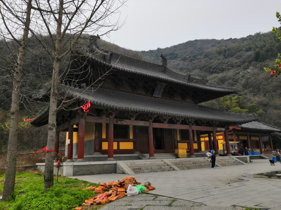 2019年3月自驾湖州碧岩寺丶月亮广场一日游