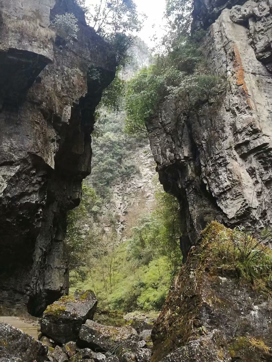 2019春节自驾之奉节天井峡地缝