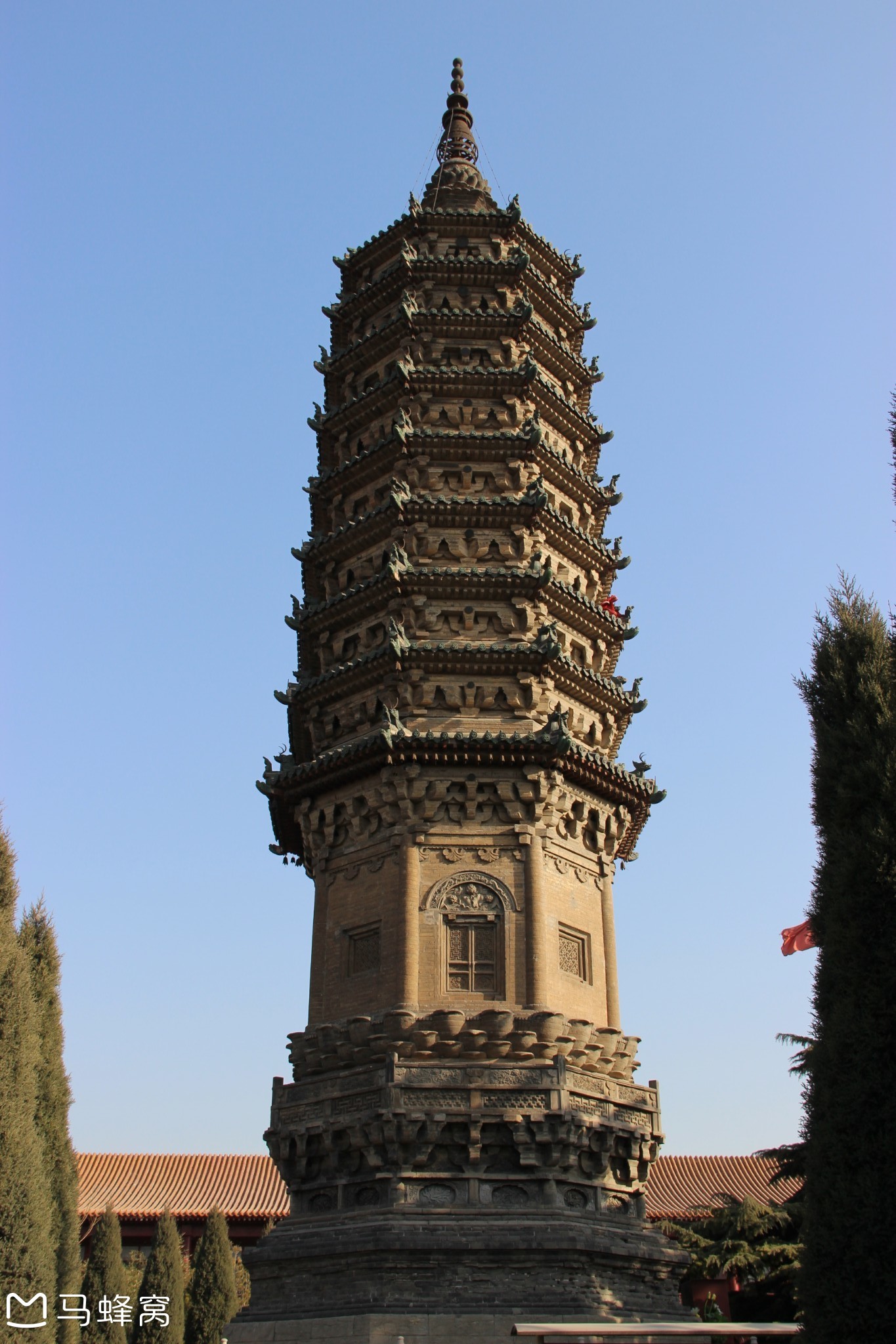 行走中国2882-25河北·石家庄市·正定县-5临济寺澄灵塔