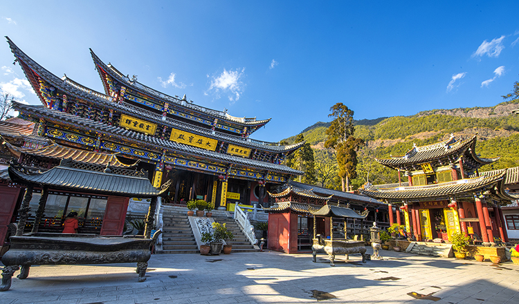 大理到鸡足山直通车往返aaaa级风景名胜区佛教名山登山许愿还愿圣地