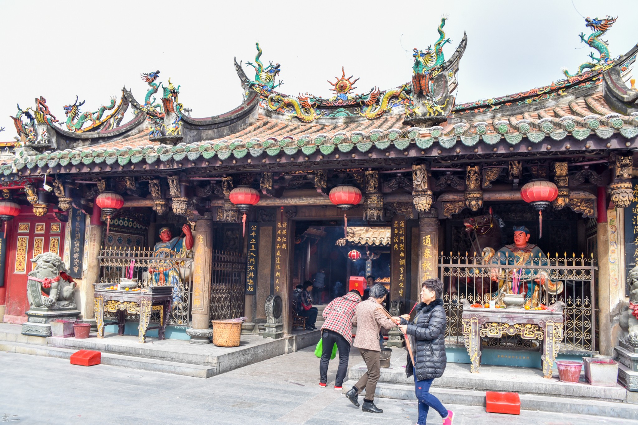 泉州通淮关岳庙 福建最大武庙 东观西台吴氏大宗祠 花桥慈济宫