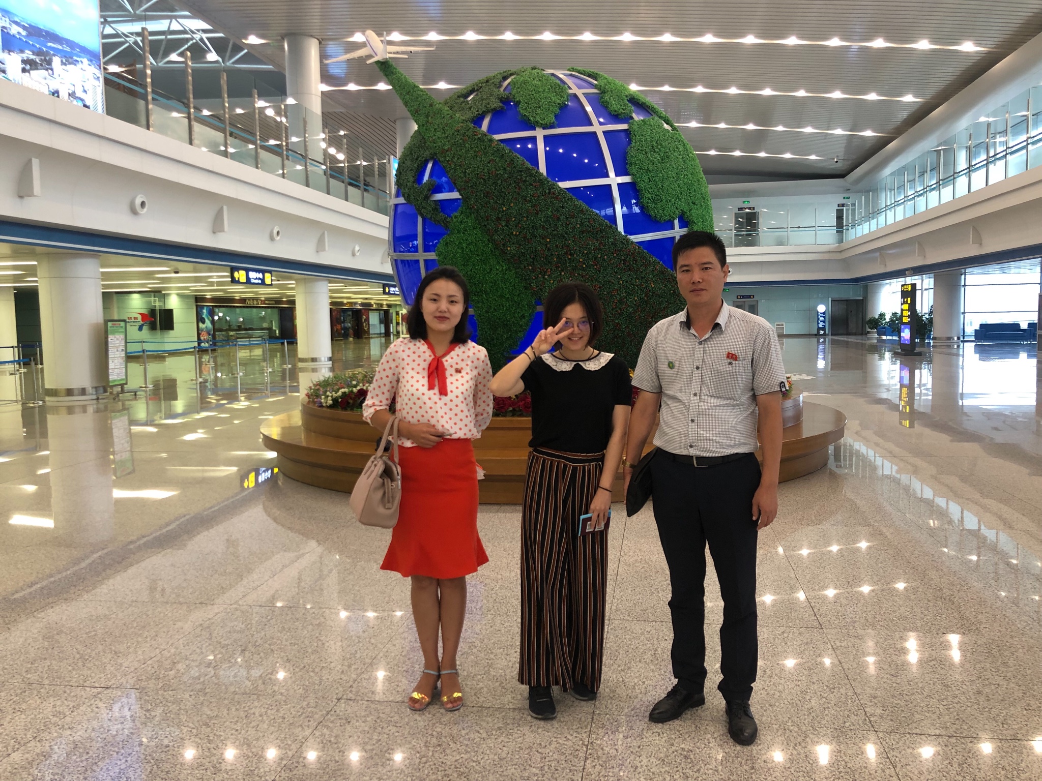 朝鲜平壤顺安国际机场     