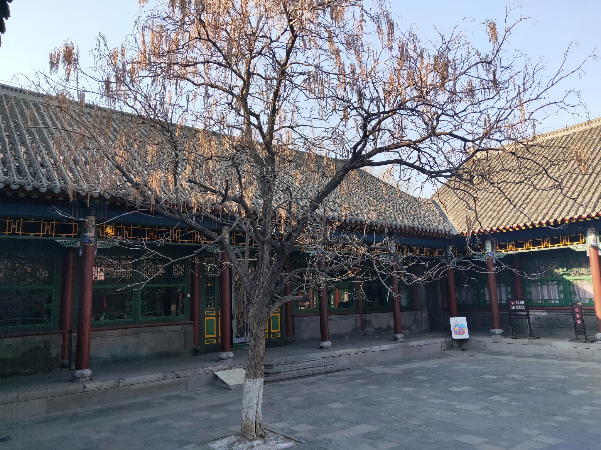 图60  三进院西厢房,是1916至1922年间张学良