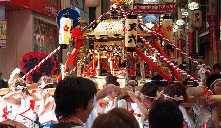 日本三大祭典——盛夏灿烂的大阪天神祭!