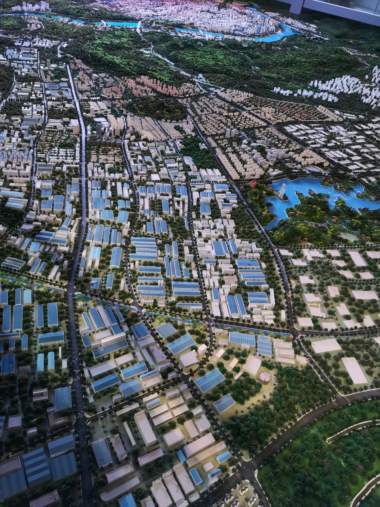 独行穷游之参观丽水市城市规划馆