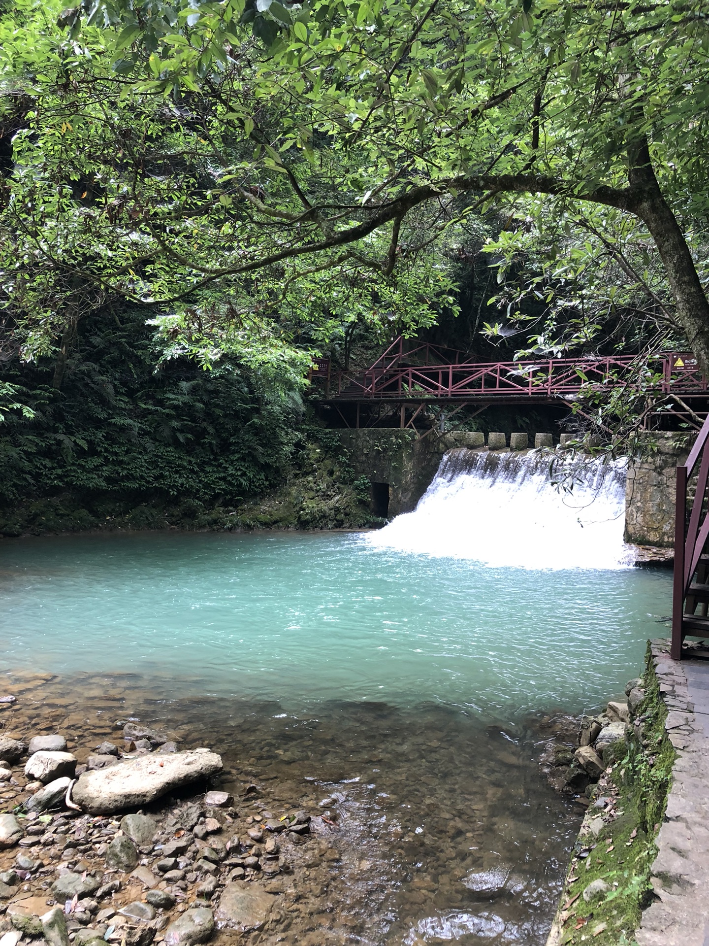 陕西夏日周边游 安康市石泉县中坝大峡谷 后柳水乡