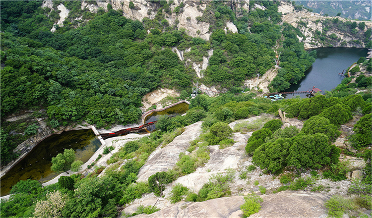 北京密云清凉谷峡一日游-水晶长城-高山滑水-滑索飞度