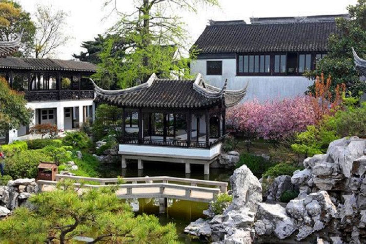 苏州木渎古镇门票(严家花园 虹饮山房 古松园)