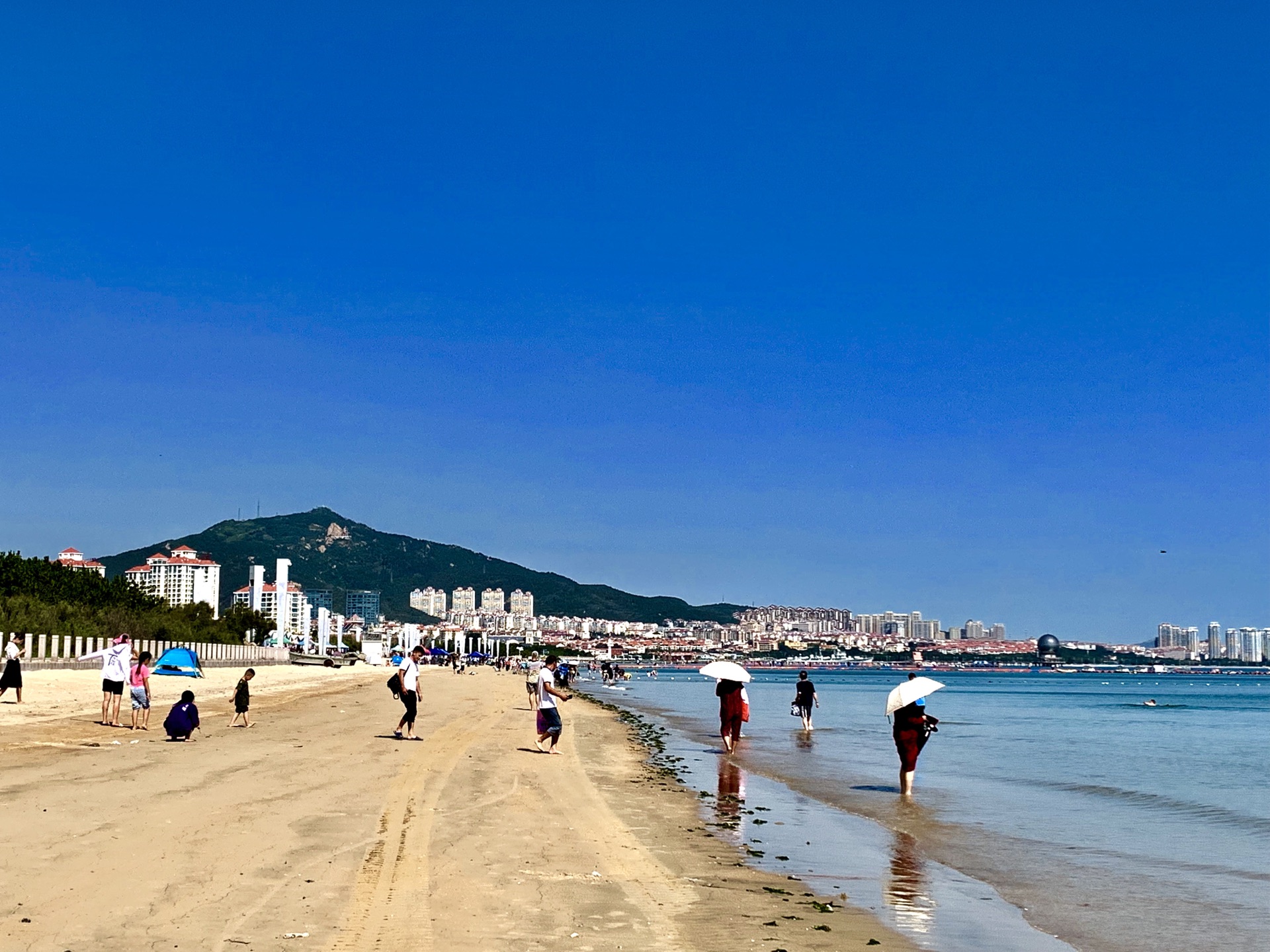 碧海蓝天,如画风景——烟台