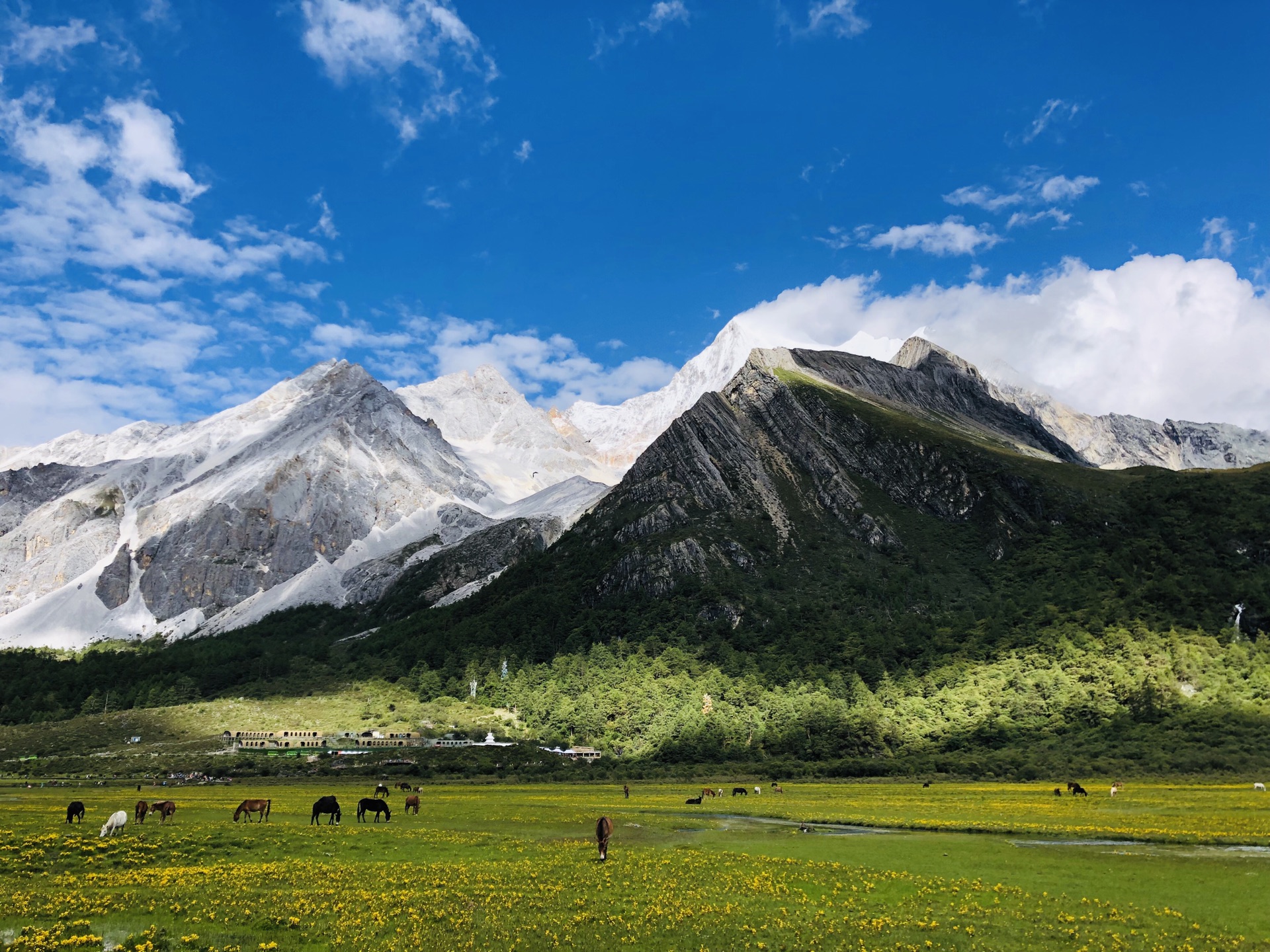 从广东到西藏的四千里高山和海子