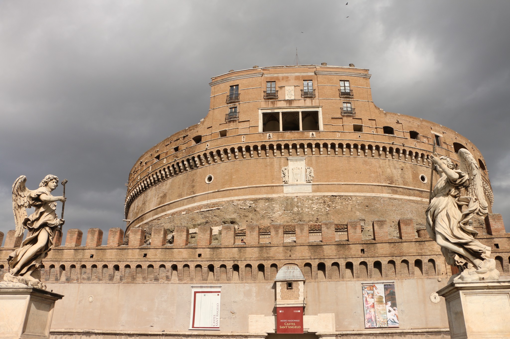 rome-罗马圣天使城堡与台伯河castel santangelo & tiber river