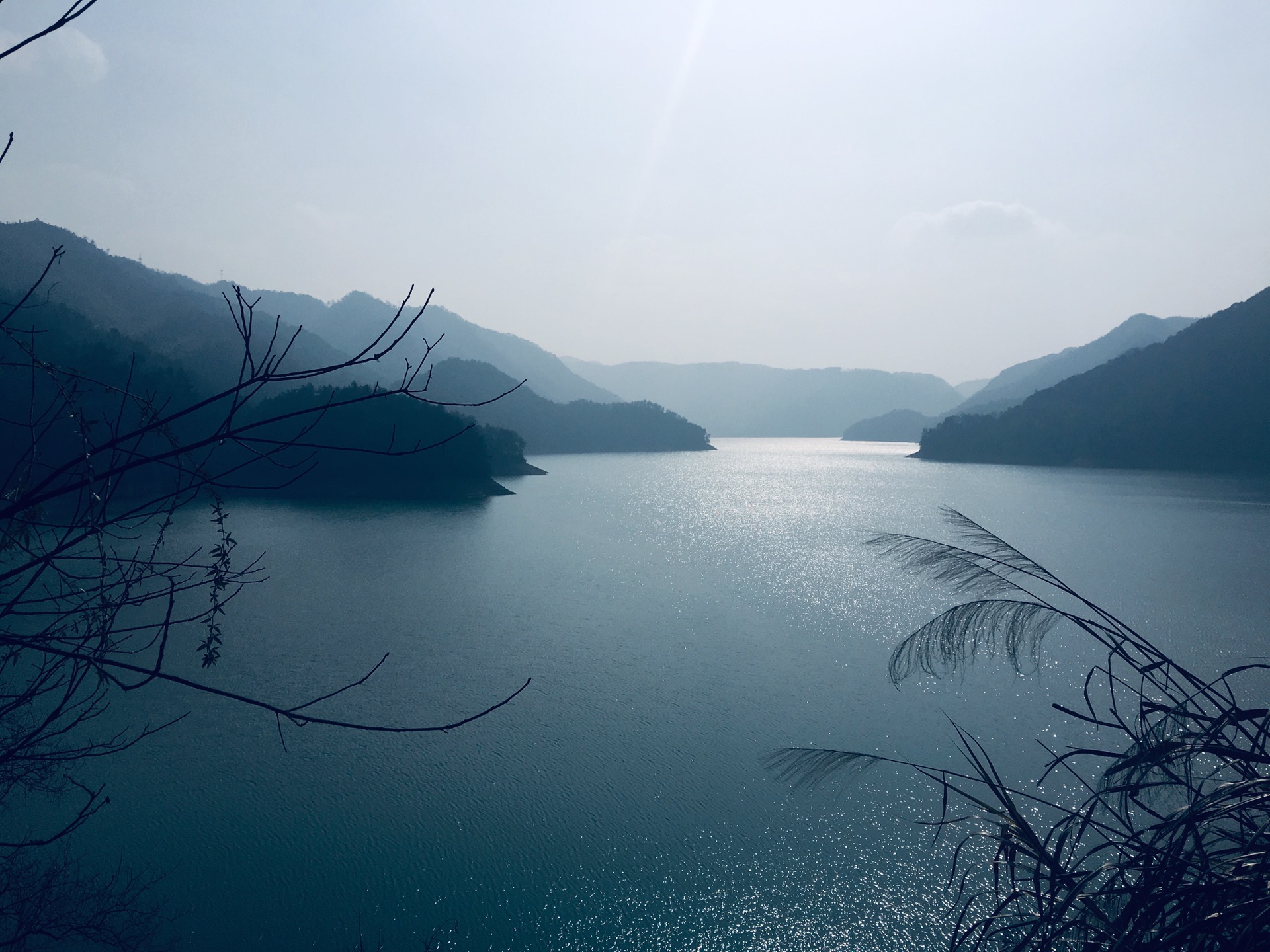 南山湖——绍兴嵊州长乐镇水库_游记