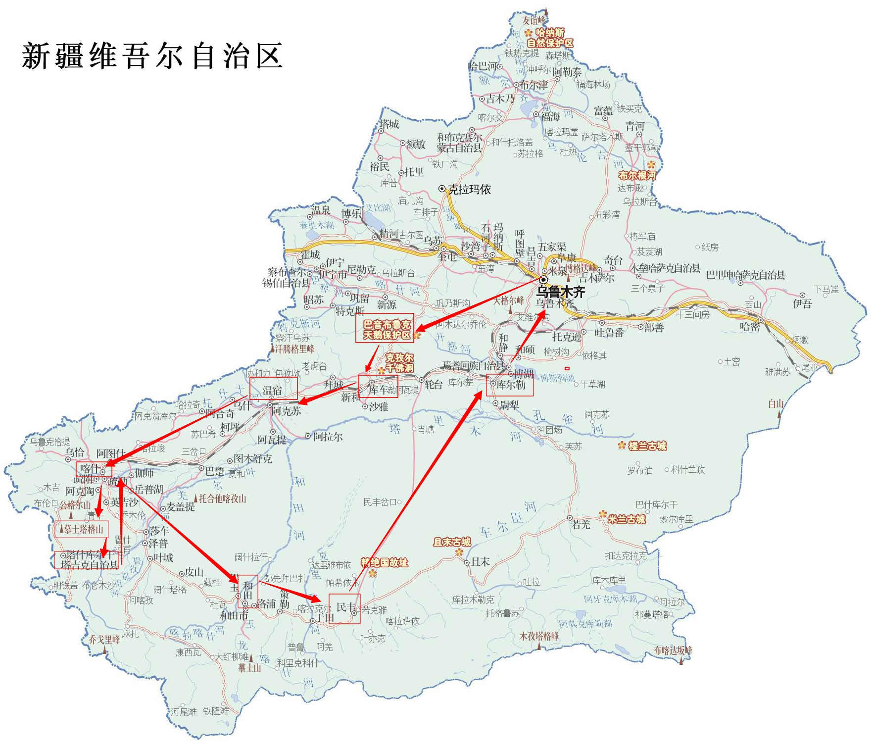 【收藏级攻略】南疆大环线全景点详介:温宿峡谷,喀什