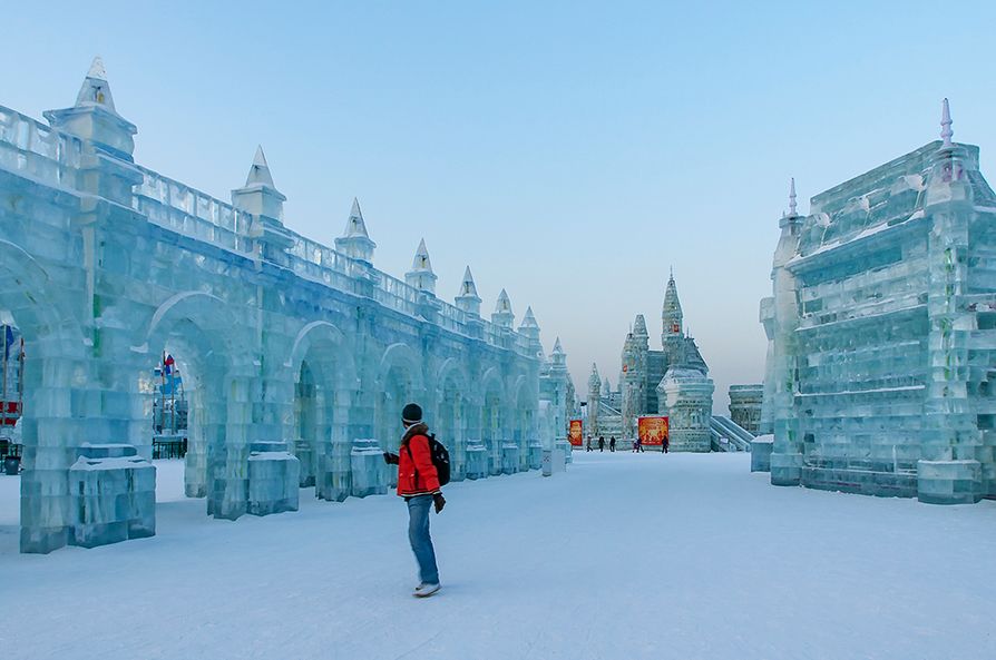 哈尔滨雪乡亲子游冰雪之城哈尔滨雪乡包车旅游攻略