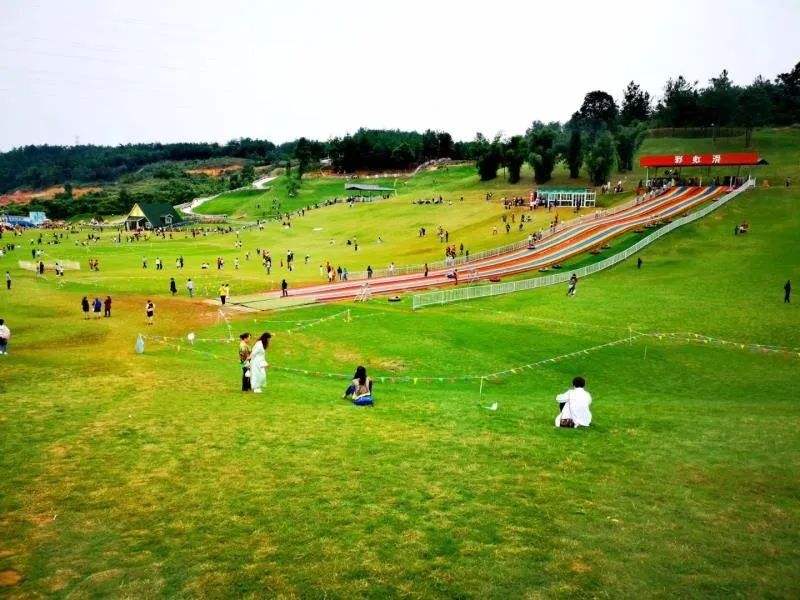 绵阳北川飞鸿滑草场亲子票1大1小