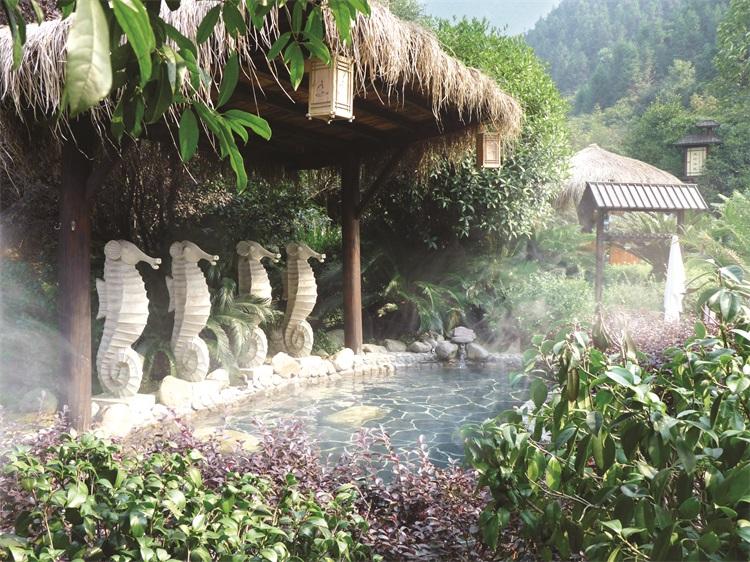 天沐·江西明月山温泉度假村(天然富硒温泉 含双人温泉门票 2人自助