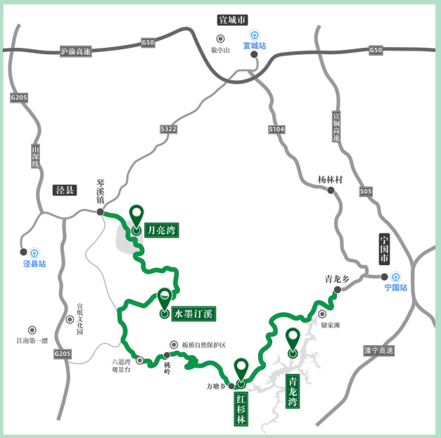 春游江淮请您来|安徽省十条自驾精品线路之皖南川藏线