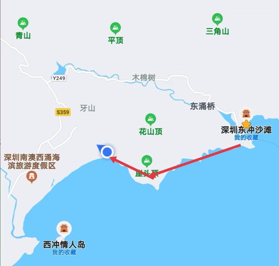 深圳东西冲徒步海岸线_游记