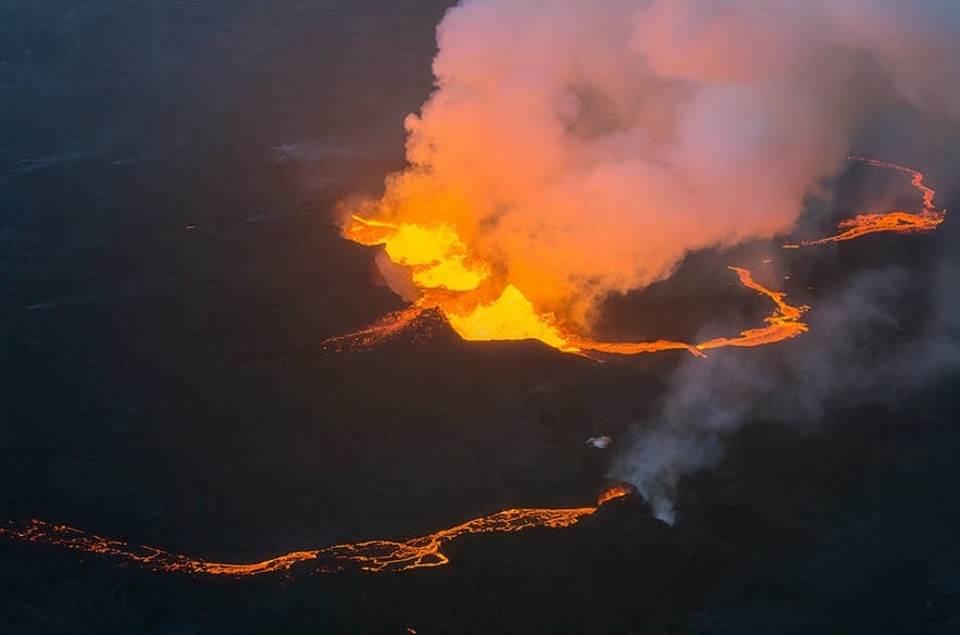 冰岛火山艾雅法拉火山