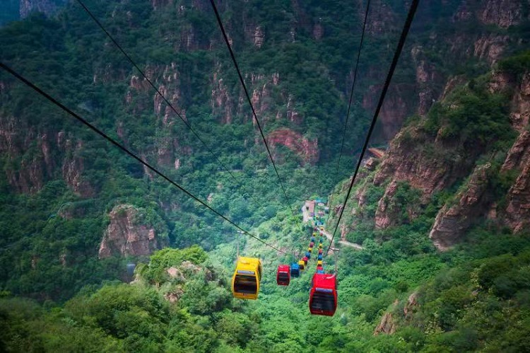 北京京东石林峡门票(可选索道/玻璃观景台票)