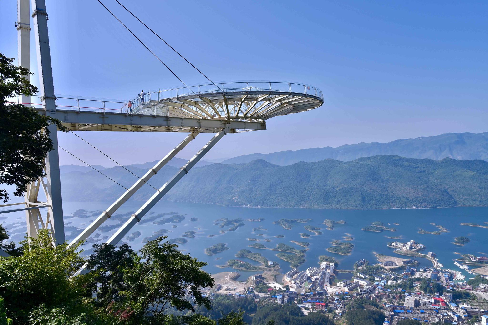 黄石仙岛湖天空之城天空之境一日游