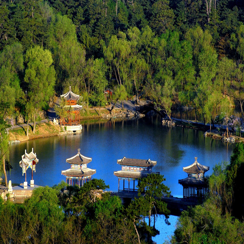 承德避暑山庄 普陀宗乘之庙 普宁寺 磬锤峰四大景区一