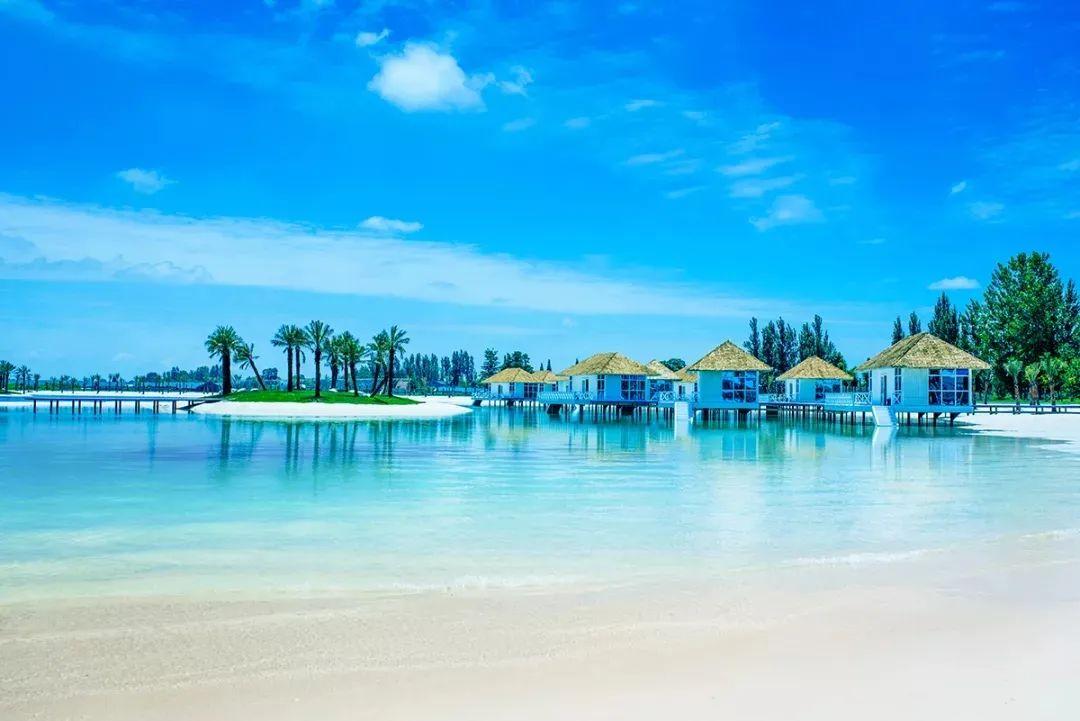 川版马尔代夫德阳和海纯玩双汽2日游感受内陆版的小三亚阳光沙滩海岸