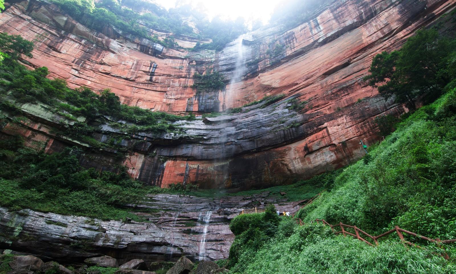 习水天泉国际旅游度假区 丹霞谷景区 古剑山2日游(赠送1正1早 升级