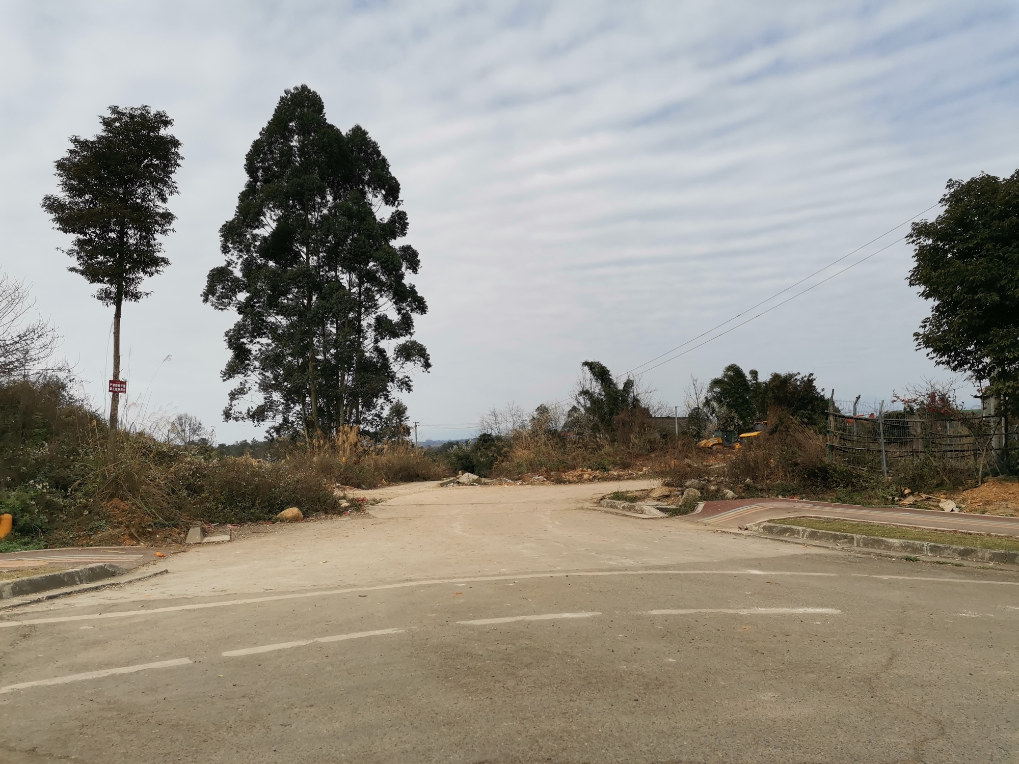 成都周边自驾游～蒲江县樱桃山景区,2021年2月17日.