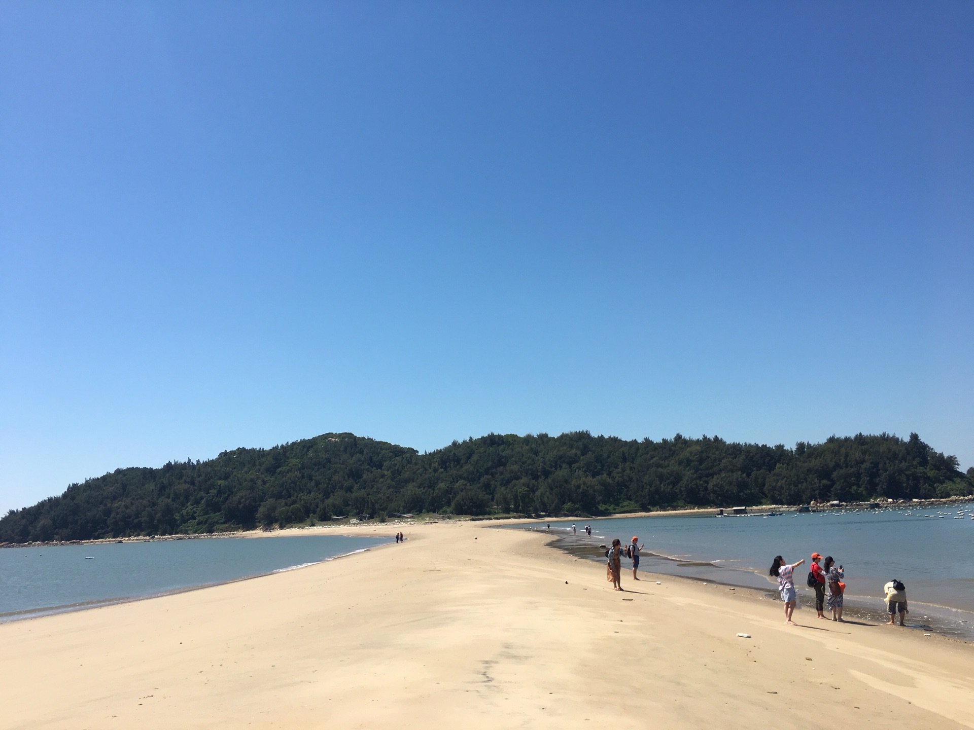 欢乐海边游福建漳州鱼骨沙洲马鸾湾