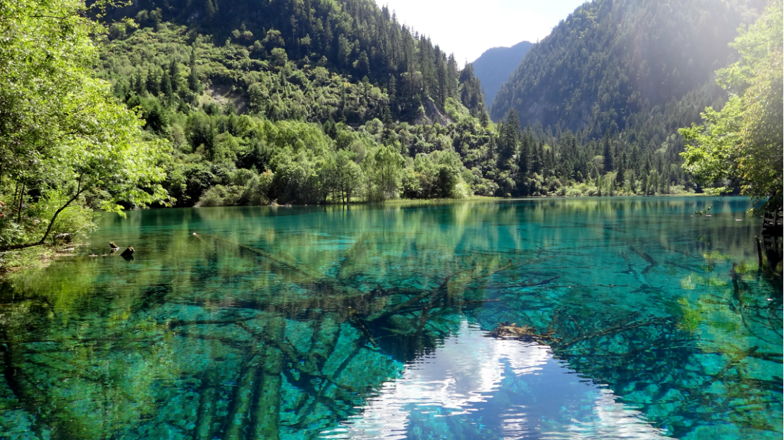 镜头下的九寨沟,九寨沟取景地