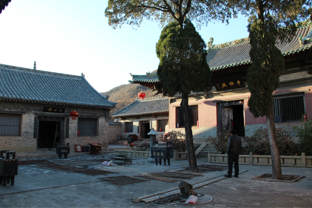 晋南十日行之长子崇庆寺——宋塑之冠的三大士,十八罗汉彩塑图片37