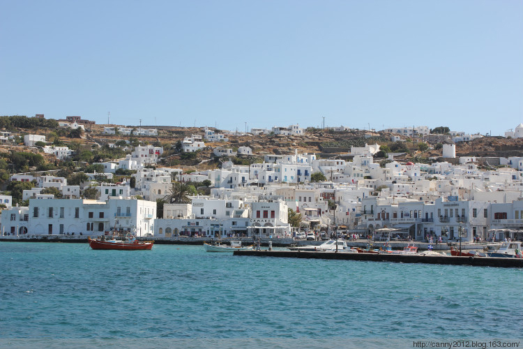 浪漫爱琴海之旅——米科诺斯岛 (Mykonos)_游记