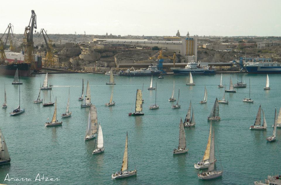 马耳他之第八更！ Rolex middle race，热闹的帆船赛