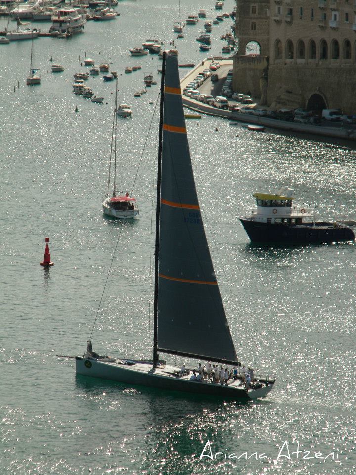 马耳他之第八更！ Rolex middle race，热闹的帆船赛