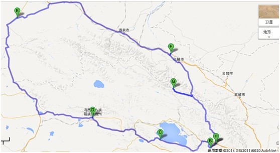 记青海湖—德令哈—河西走廊大环线游