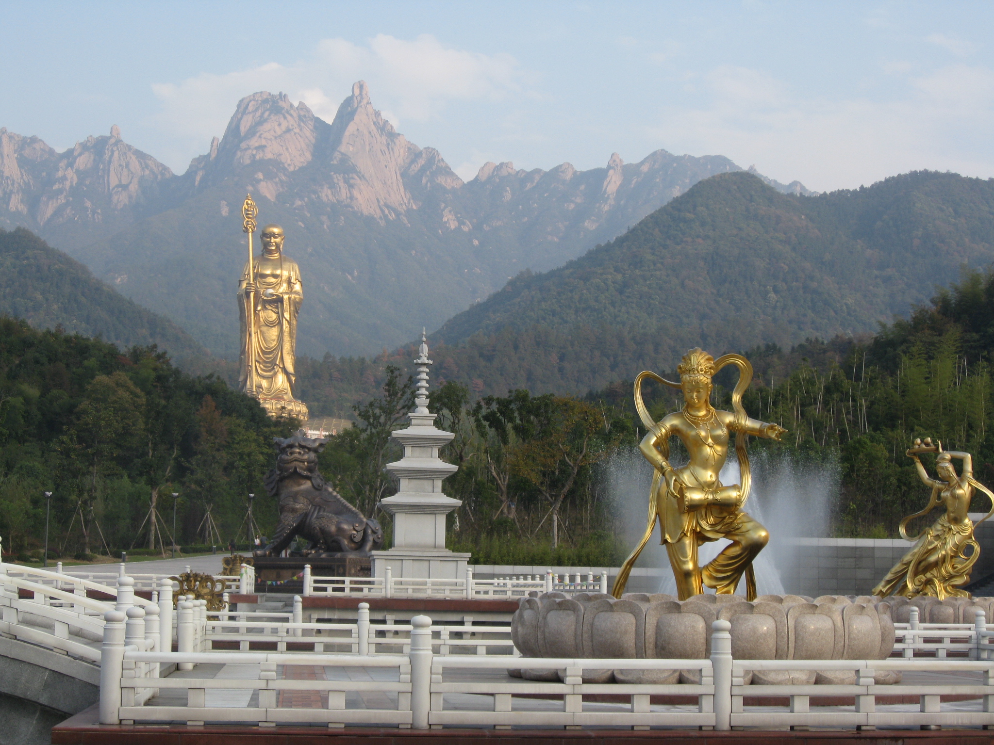 九华山地藏圣像景区 游记