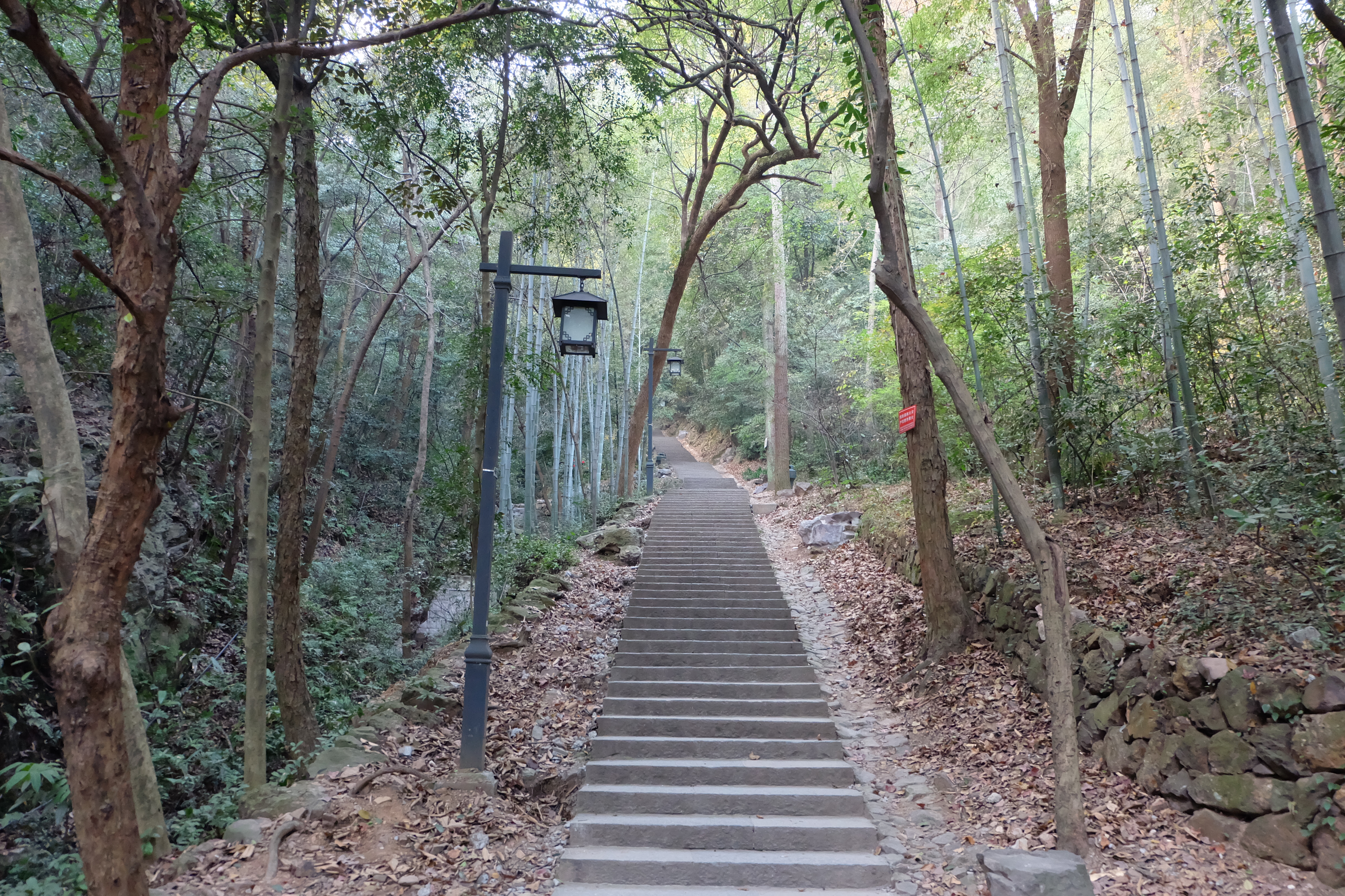 到北高峰山顶时,有个灵顺寺财神庙,这里是灵气,财气集聚的地方,前来