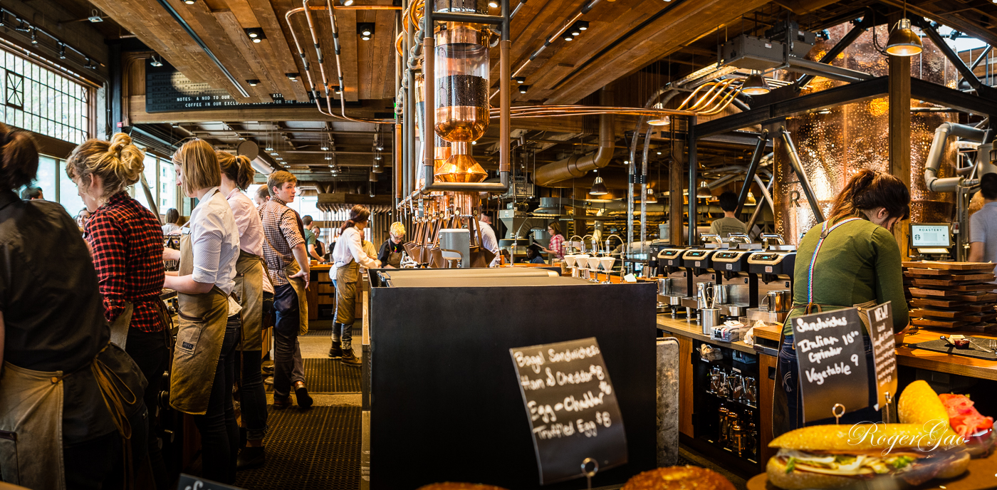 星巴克旗舰店(starbucks reserve roastery & tasting room)