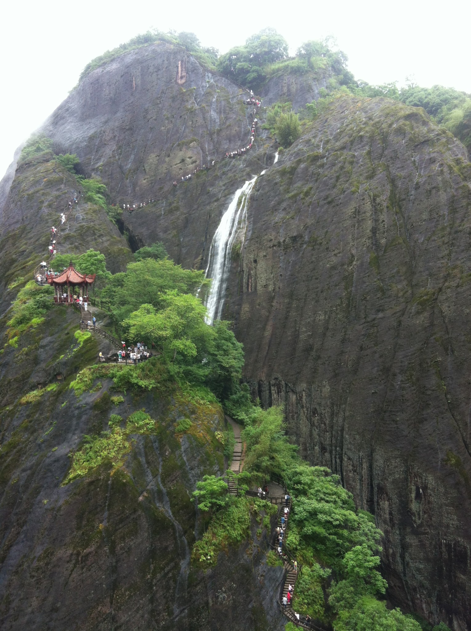 武夷山旅游攻略虎啸岩隐屏峰玉华峰天游峰大红袍